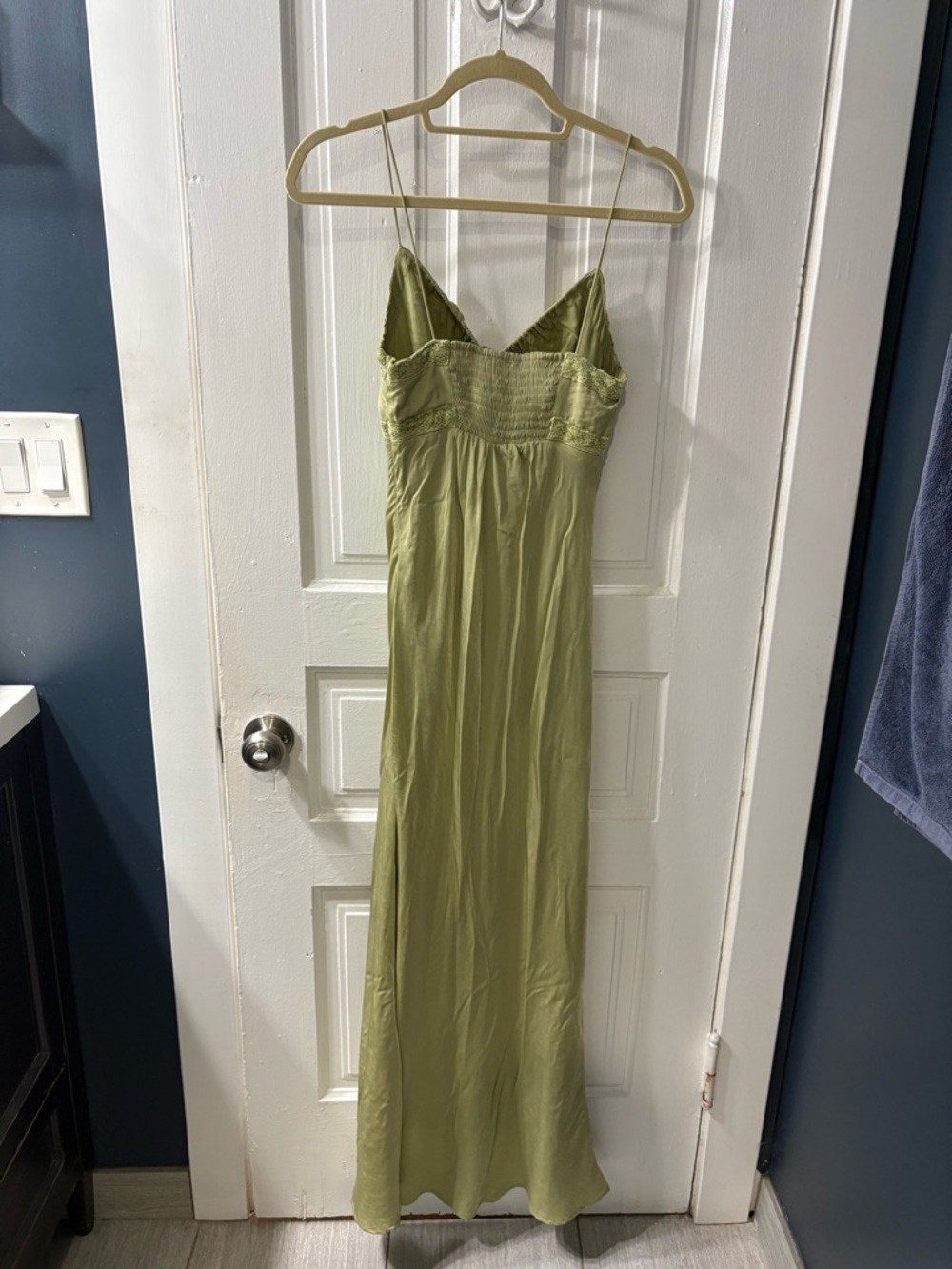 Princess Polly Olive Green Drawstring Skirt - Picture 2 of 3